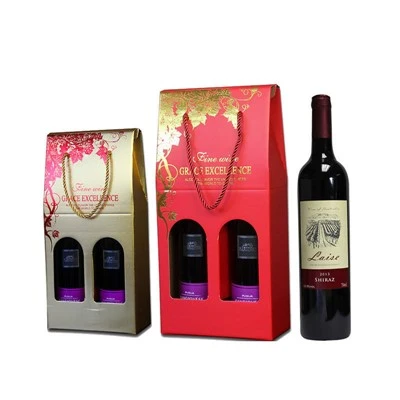 Cutie cadou din carton pentru vin